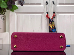 LV M59066 Louis Vuitton Capucines BB Handbag Deep Rose - Default Title - View 4
