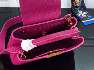 LV M59066 Louis Vuitton Capucines BB Handbag Deep Rose - Default Title - View 9