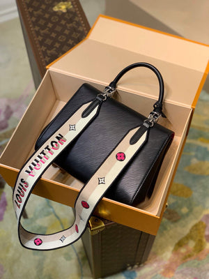 LV M59134 Louis Vuitton Cluny BB Handbag Black - Default Title - View 2
