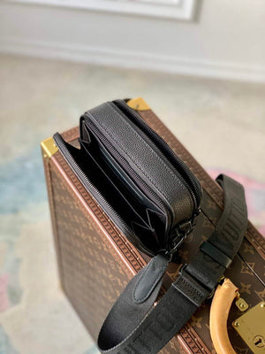 LV M59161 Louis Vuitton Alpha Wearable Wallet Black - Default Title - View 8
