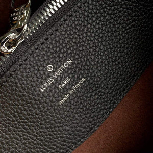 LV M59200 Louis Vuitton Bella Tote Mahina Black - Default Title - View 7