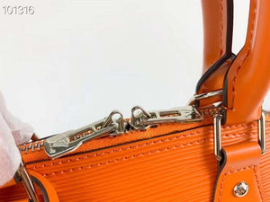 LV M59217 Louis Vuitton Alma BB Epi Handbag Orange - Default Title - View 6