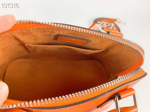 LV M59217 Louis Vuitton Alma BB Epi Handbag Orange - Default Title - View 8
