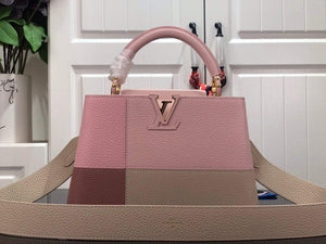 LV M59269 Louis Vuitton Capucines BB Handbag Rose - Default Title - View 1