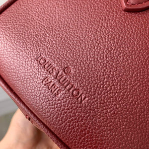 LV M59273 Louis Vuitton Speedy Bandouliere 25 Handbag Wine Red - Default Title - View 8