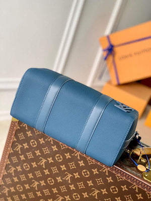 LV M59328 Louis Vuitton City Keepall Bag Blue - Default Title - View 7