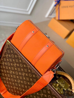 LV M59328 Louis Vuitton City Keepall Bag Orange - Default Title - View 2