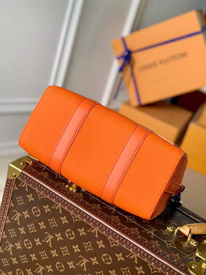 LV M59328 Louis Vuitton City Keepall Bag Orange - Default Title - View 3