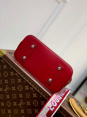 LV M59345 Louis Vuitton Alma BB Bag Red - Default Title - View 4