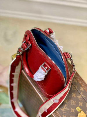 LV M59345 Louis Vuitton Alma BB Bag Red - Default Title - View 9