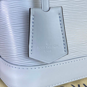 LV M59345 Louis Vuitton Alma BB Epi Handbag Sky Blue - Default Title - View 6