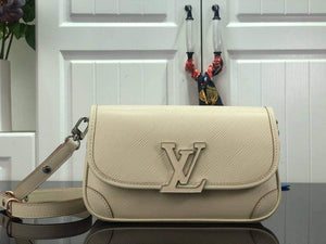 LV M59457 Louis Vuitton Buci Crossbody Bag M59386 Quartz White - Default Title - View 1