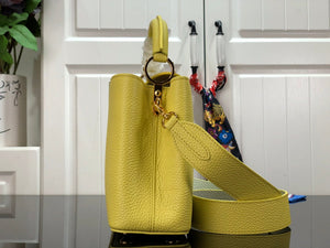 LV M48865 Louis Vuitton Capucines Mini BB Handbag Yellow - Default Title - View 2