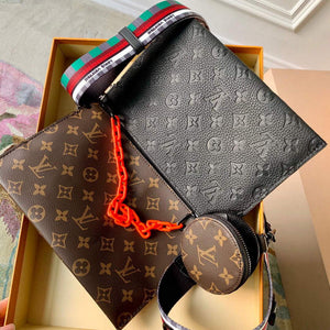 LV M59681 Louis Vuitton In The Loop Trio Pouch Monogram - Default Title - View 3