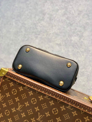 LV M59793 Louis Vuitton Alma BB Handbag Black - Default Title - View 4