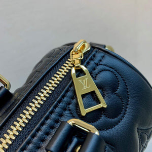 LV M59800 Louis Vuitton Papillon BB Handbag Black - Default Title - View 6