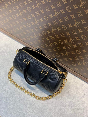 LV M59800 Louis Vuitton Papillon BB Handbag Black - Default Title - View 7