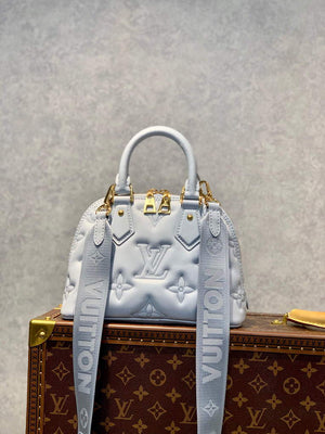 LV M59822 Louis Vuitton Alma BB Handbag Glacier Blue - Default Title - View 2