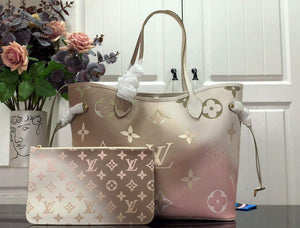 LV M59859 Louis Vuitton Neverfull MM Tote Bag - Default Title - View 1