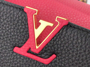 LV M59882 Louis Vuitton Capucines BB Handbag M59883 Black - Default Title - View 5