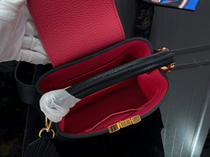 LV M59882 Louis Vuitton Capucines Mini BB Handbag Black - Default Title - View 8