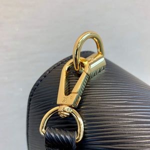 LV M59885 Louis Vuitton Twist MM Handbag Black - Default Title - View 6