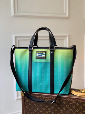 LV M59919 Louis Vuitton Wkd Tote PM Gradient Green - Default Title - View 1