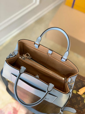 LV M59953 Louis Vuitton Marelle Tote MM Blue - Default Title - View 8