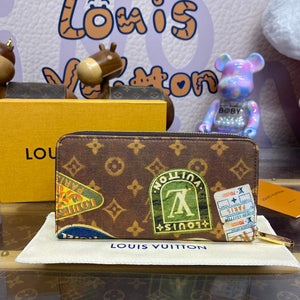 LV M60017 Louis Vuitton Zippy Wallet Monogram Canvas - Default Title - View 2
