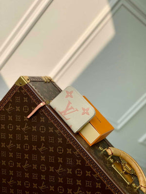 LV M60574 Louis Vuitton Zippy Coin Purse Pink - Default Title - View 1