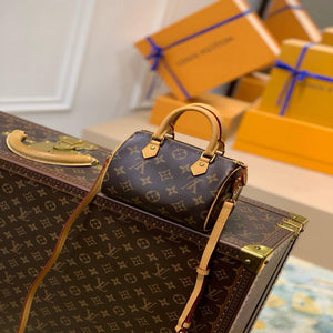 LV M61252 Louis Vuitton Nano Speedy Bag - Default Title - View 2