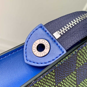 LV N00145 Louis Vuitton Pochette Voyage MM Bag Damier Graphite Canvas - Default Title - View 6