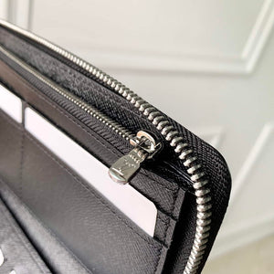 LV M62295 Louis Vuitton Zippy Wallet Vertical Gray - Default Title - View 7