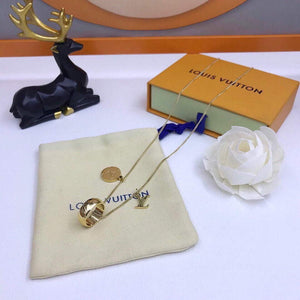 LV M62485 Louis Vuitton Monogram Charms Necklace Gold - Default Title - View 2