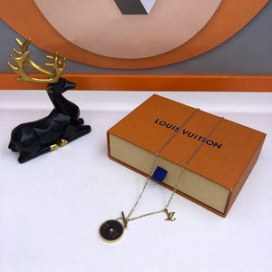 LV M62486 Louis Vuitton Monogram Charms Necklace - Default Title - View 1