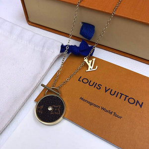 LV M62486 Louis Vuitton Monogram Charms Necklace - Default Title - View 5