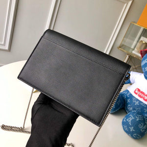 LV M63471 Louis Vuitton Mylockme Chain Pochette Black - Default Title - View 2
