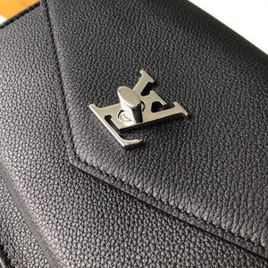 LV M63471 Louis Vuitton Mylockme Chain Pochette Black - Default Title - View 4
