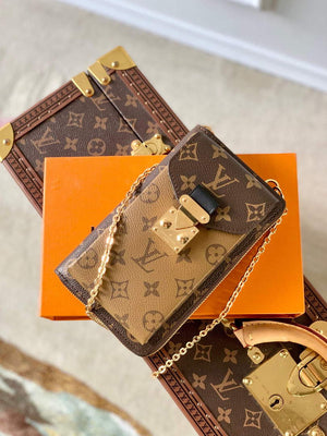 LV M63913 Louis Vuitton Vertical Trunk Pochette Bag - Default Title - View 2