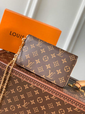 LV M63913 Louis Vuitton Vertical Trunk Pochette Bag - Default Title - View 5