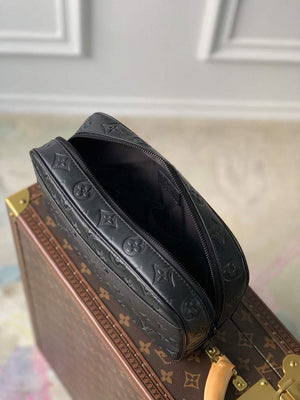 LV M68589 Louis Vuitton Trousse Toilette GM Bag Black - Default Title - View 7