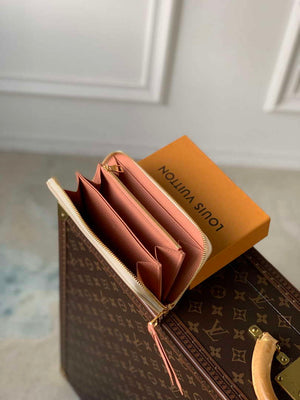 LV M69794 Louis Vuitton Zippy Wallet Pink - Default Title - View 7