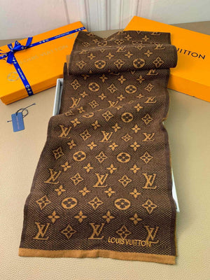 LV M70517 Louis Vuitton Petit Damier Scarf L60160 - Default Title - View 5