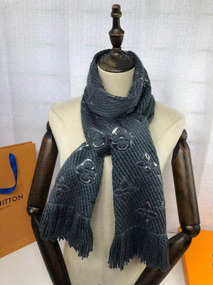 LV M72432 Louis Vuitton Logomania Scarf L60134 - Default Title - View 1