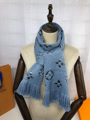 LV M72432 Louis Vuitton Logomania Scarf L60135 - Default Title - View 1