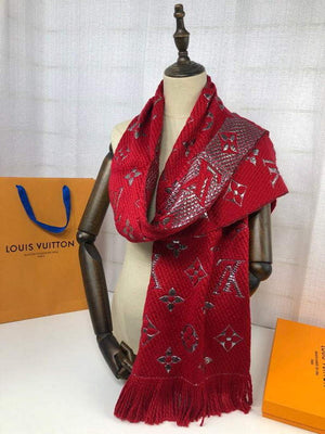 LV M72432 Louis Vuitton Logomania Scarf L60136 - Default Title - View 2