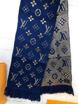 LV M72432 Louis Vuitton Logomania Scarf L60139 - Default Title - View 4