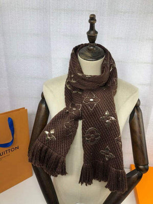 LV M72432 Louis Vuitton Logomania Scarf L60141 - Default Title - View 1