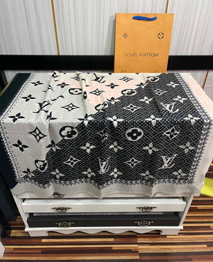 LV M73675 Louis Vuitton Fashion Printing Scarf Stole L60186 - Default Title - View 8