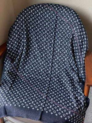 LV M73675 Louis Vuitton Fashion Printing Scarf Stole L60189 - Default Title - View 8